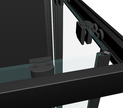 Душевая кабина Timo Premium 120x80 ILMA902RB асимметричная