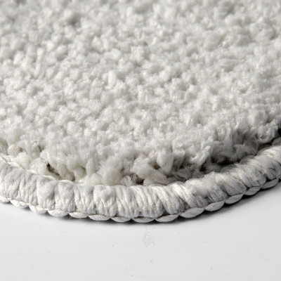 Коврик в ванную комнату WasserKRAFT Vils 75х45 BM-1021 серый