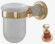 Стакан для ванной Boheme Murano 10904-R-G подвесной, золото/красный  (10904-R-G)