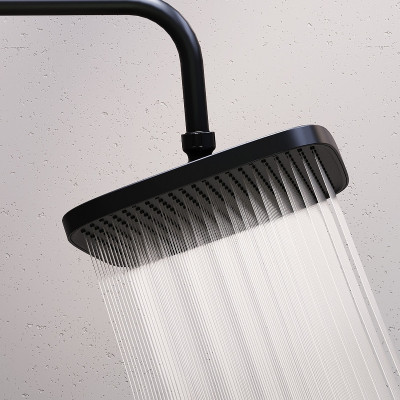 Верхний душ Damixa Gala 953050300 черный матовый