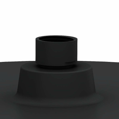 Верхний душ Damixa Gala 953050300 черный матовый