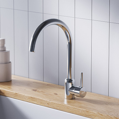 Кухонный смеситель Dorff Logic D3007000 хром