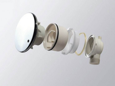 Поддон акриловый Cezares 95 x 95 мм, TRAY-A-R-95-550-15-W