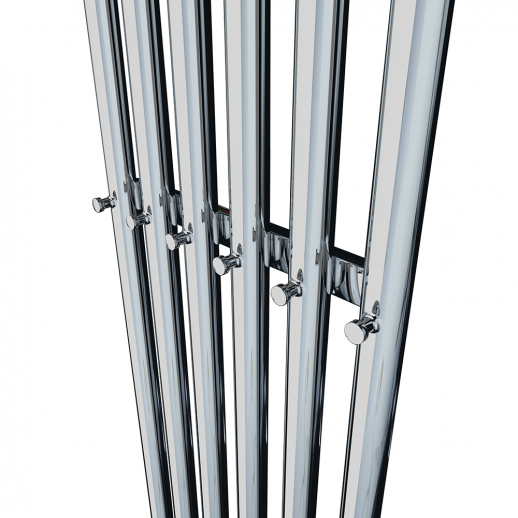 ArtofSpace CORSICA RURA H полотенцесушитель водяной 27 см x 120 см, хром