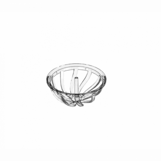 Желоб BERGES водосток TOP Stark 500, матовый хром, S-сифон D50/105 H50 вертикальный