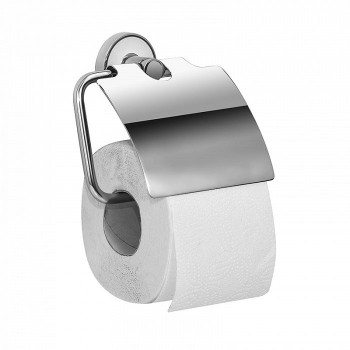 Держатель для туалетной бумаги с крышкой IDDIS Calipso латунь (CALSBC0i43), стиль традиционный