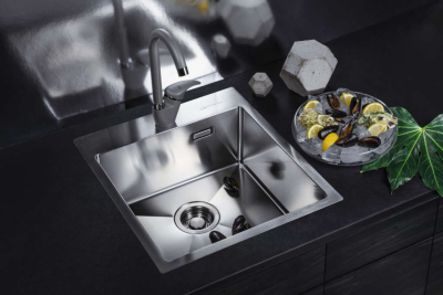 Мойка OMOIKIRI AKISAME 46-GM нерж.сталь прямоугольная 460x510 (4973095)