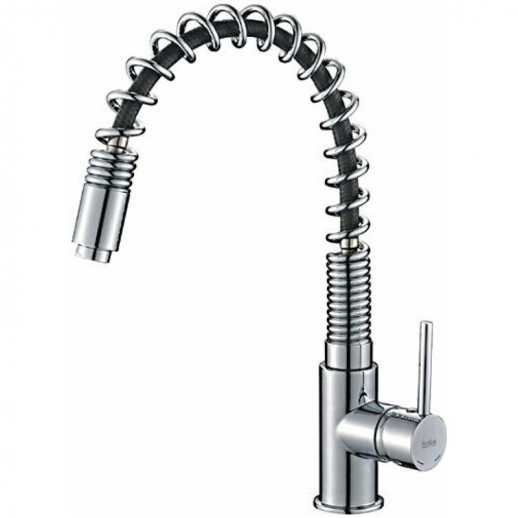 Смеситель для кухни Haiba HB71074 (латунь) хром