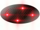 Otler Ruby RD42 круглый душ с подсветкой, рубиновый, 42см хром (RD42 cr)