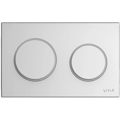 Комплект унитаза с инсталляцией Vitra S10 Spinflush 9842B003-7206 с сиденьем микролифт и клавишей смыва хром