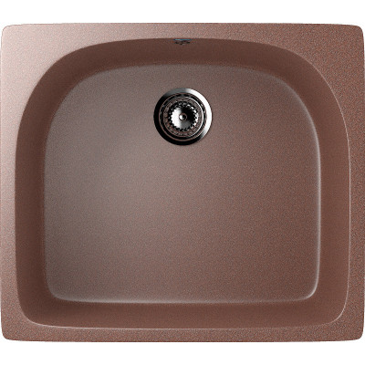 Кухонная мойка Ulgran Classic U-408-302 прямоугольная 590х510х220 одна чаша песочная