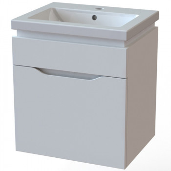 Тумба с раковиной для ванной Orange Monaco 50 TP-MO 50 подвесная Белый