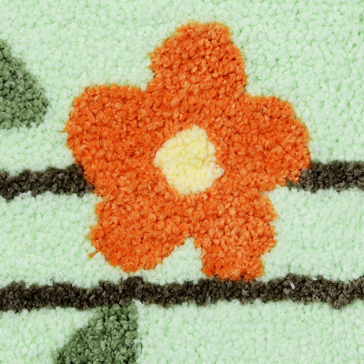 Коврик в ванную комнату WasserKRAFT Lippe 90х60 BM-6505 зеленый