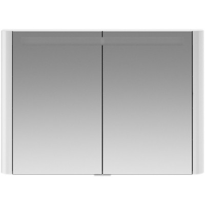 Зеркальный шкаф AM.PM Sensation 100 M30MCX1001WG с подсветкой Белый глянцевый