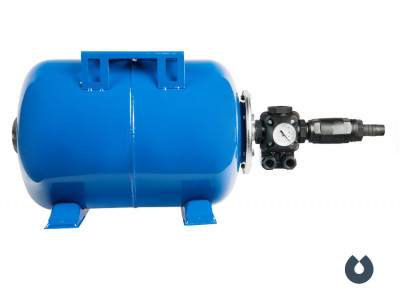 Комплект автоматики Unipump АКВАРОБОТ c гидроаккумулятором 24 л (39602)