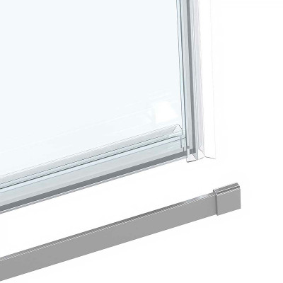 Душевой уголок Vincea Como Soft 110x80 VSR-1CS8011CL пр-ль хром стекло прозрачное