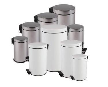 Контейнер Chrom для мусора с педалью 14 л