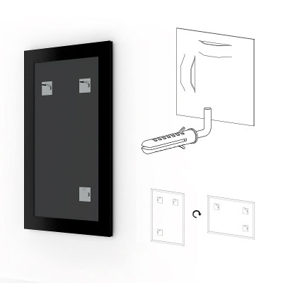 Зеркало настенное Evoform Definite 138х48 BY 0708 в багетной раме Витое серебро 28 мм