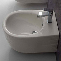 CERAMICA ALA WAVE 23BDSM биде подвесное 35 см х 51 см, белое