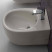 CERAMICA ALA WAVE 23BDSM биде подвесное 35 см х 51 см, белое