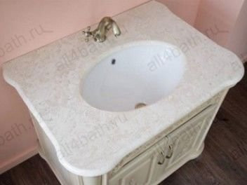 Аллигатор-мебель Classic 90B (цвет 1015) комплект мебели для ванной из массива дерева