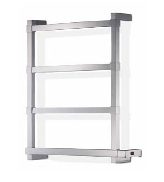 Электрический полотенцесушитель Margaroli Panorama 555x620мм лесенка латунь хром (8424704CRNB)
