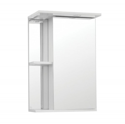 Зеркальный шкаф для ванной Style Line Эко Стандарт Николь 45/С белый (ЛС-00000115)