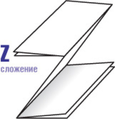 Бумажные полотенца листовые 2-слойные белые Z-ТОП 4000 (20 пачек х 200 листов) Merida BP2406