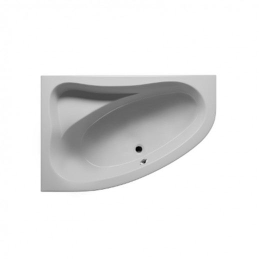 RIHO LYRA RIGHT BA67 ванна без гидромассажа, 153 см х 100 см