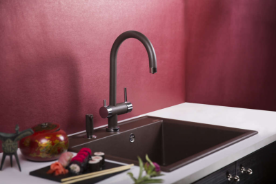 Мойка OMOIKIRI DAISEN 60-BL Artgranit черный прямоугольная 600x510 (4993622)