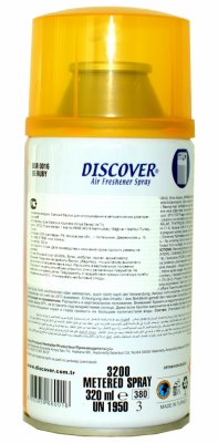 Освежитель воздуха Discover Ruby сменный баллон, 320 мл, Рубин, с ароматом зеленого яблока