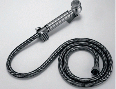 Zorg Antic AZR 3 LB SL душевой комплект для биде, матовое серебро