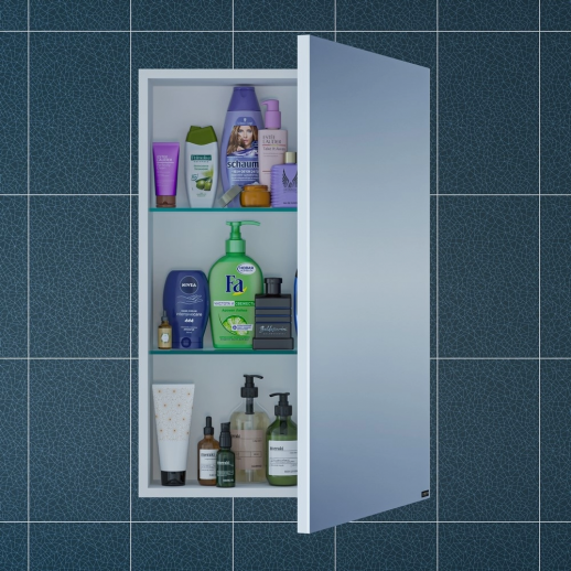 Зеркальный шкаф СаНта "Стандарт-50" фацет