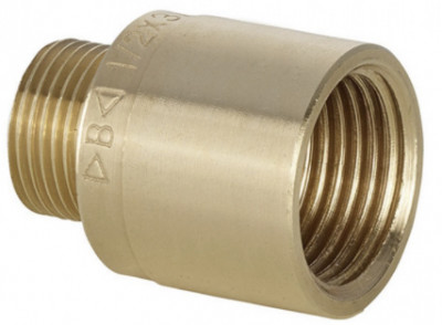 Удлинитель 1/2"x60мм, латунь CONEX BANNINGER серия 8000 (8540004060000)