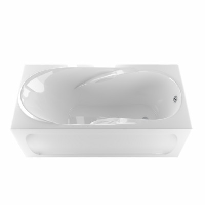 Ванна акриловая 1Marka MEDEA 150x70 прямоугольная 150 л белая (01ме1570)