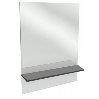 Высокое зеркало с меламиновой полочкой 79 см, Jacob Delafon STRUKTURA (EB1213-N18)