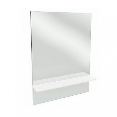 Высокое зеркало с меламиновой полочкой 79 см, Jacob Delafon STRUKTURA (EB1213-N18)