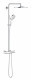 Душевая система GROHE Rainshower SmartActive 310 Mono, круглый, 1 режим струи, с термостатом, хром (26648000) (26648000)