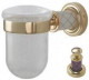 Стакан для ванной Boheme Murano 10904-V-G подвесной, золото/фиолетовый  (10904-V-G)