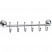 Fixsen Europa FX-21805-6 планка 6 крючков, хром