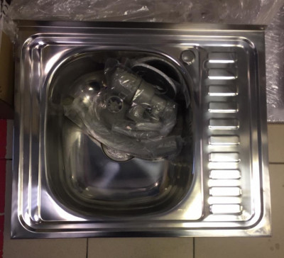 Мойка из нержавеющей стали MIXLINE ML 50x60 прямоугольная хром (538194)