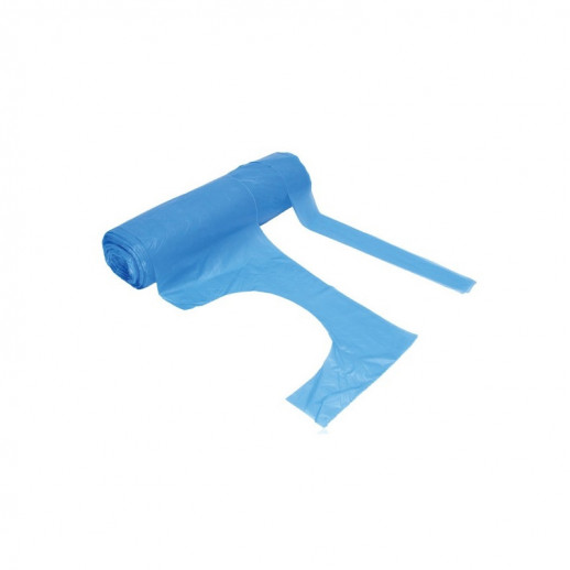 Haccper Фартук Polytex одноразовый в рулоне 140х75 см, 20 мкм, голубой, 85 шт/рул, 510 шт/кор