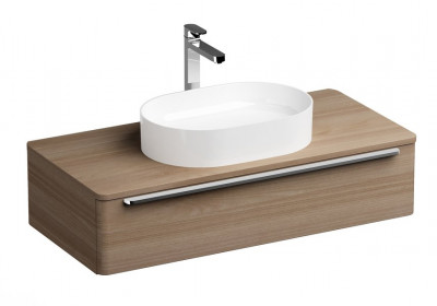 RAVAK XJX01155001 Керамический умывальник Ceramic Slim O белый