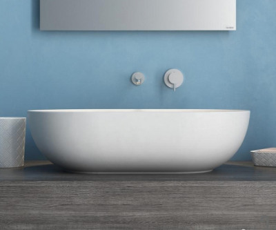 Раковина-чаша Globo T-Edge 54 B6O54.BI белая овальная