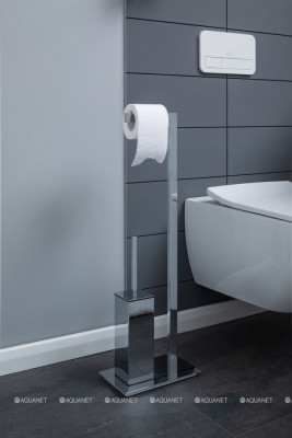 Акриловая ванна Aquanet Bright 165x70 с каркасом пристенная прямоугольная (00230255)