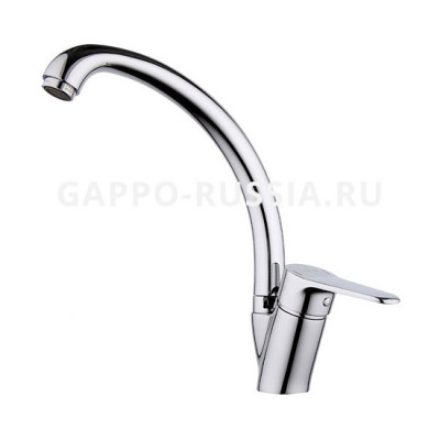Смеситель для кухни Gappo Vantto однорычажный хром (G4136)