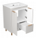 Тумба напольная Brevita Risacca Crema 60 серая (RIS-06060-0342Я) с раковиной