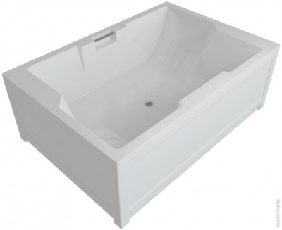 Ванна акриловая Aquatek Дорадо прямоугольная 190х130 (без гидромассажа) DOR190-0000002