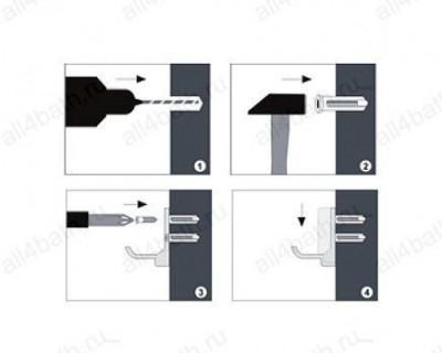 WasserKRAFT Leine K-5044 полка стеклянная с бортом, хром