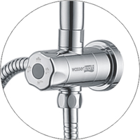 WasserKRAFT A045 комплект душевой 93,5см х 41,5см, хром